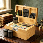 Bamboo Stash Box Gift Set