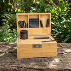 Bamboo Stash Box Gift Set